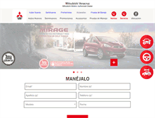 Tablet Screenshot of mitsubishiveracruz.com.mx